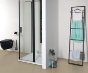 Sapho Ska Sušák Ručníků Na Opření 420x1700x20mm, černá Mat