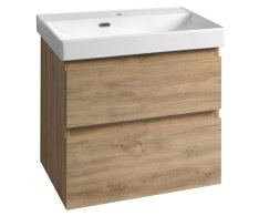 Aqualine Altair Umyvadlová Skříňka 61,5x60x37cm, Dub Emporio