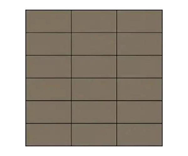 Mozaika Appiani Seta Bruno 30x30 (5x10) Matt. - hnědá