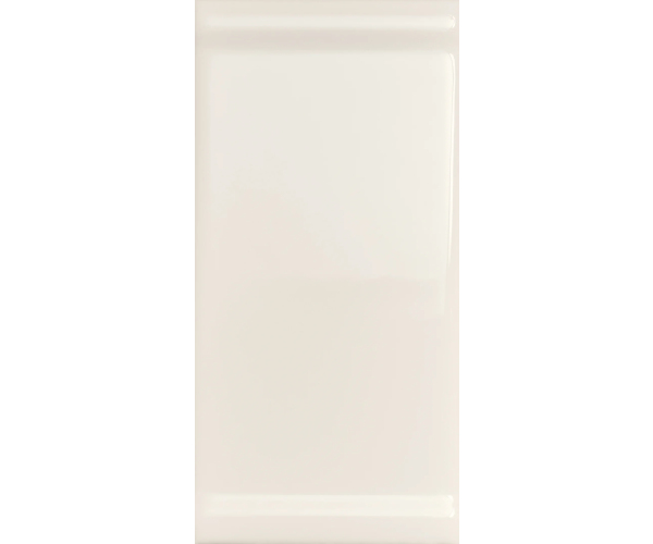 Extravagantní dekor 41zero42 Mou Milk Glossy MIX 6,2x12,5 - bílá