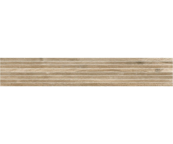Dlažba jako dřevo Sichenia Silvis Rovere Fascia 20x120 Rett. - hnědá