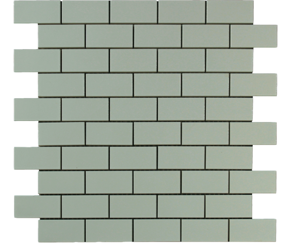 Retro mozaika Grazia Essenze Mosaici Germoglio 30x30 (3x6) Luc. - zelená