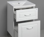 Aqualine Favolo Umyvadlová Skříňka 52x72,5x44cm, Bílá Mat