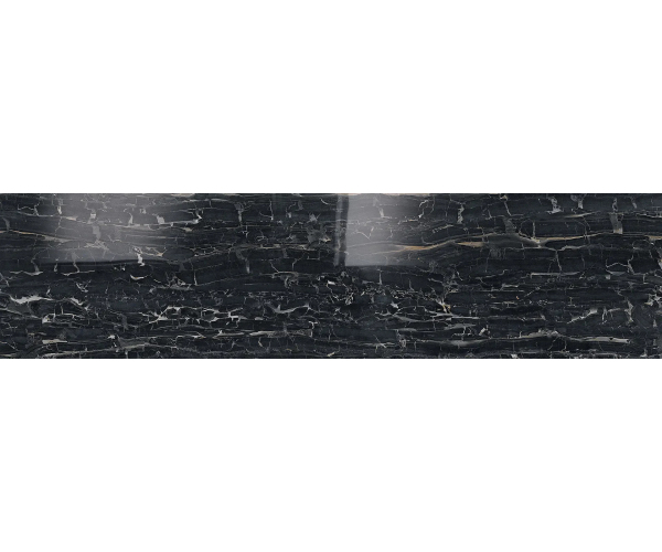 Dlažba jako mramor Settecento Reverse Miroir Lappato 30x120 Rett. - černá