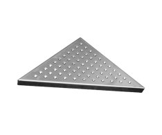 Mereo Rošt Square Pro Odtokový žlab Triangel, 21x21 Cm, Nerez