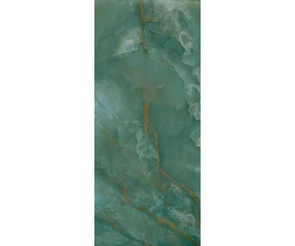 Dlažba jako mramor Elios Mysterium Acqua 60x120 Luc. Rett. - tyrkysová