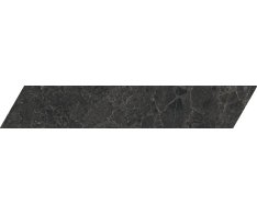 Piemme Limestone Belgium Black Chevron 10x53 Lapp. Rett.