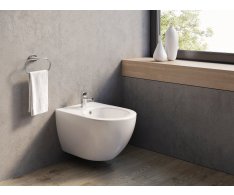 Bidet Uni Chrome - Bidet Uni Chrome, závěsný, bílá