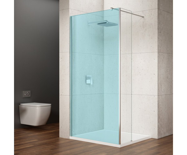 Gelco Vario Přídavný Panel 350mm, čiré Sklo, Chrom