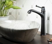 Sapho Classic Stojánková Umyvadlová Baterie Vysoká, Olejem Gumovaný Bronz