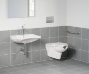 WC Safe Rim set, včetně sedátka SoftClose - WC Safe Rim set, závěsný, bílá X01930