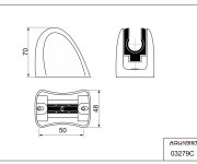 Ac750169 -  Air S100 Set, Sprchový Set (3-pol. úsporná Ruční Sprcha, Plastová Hadice 1500 Mm, Držák) AQS75002