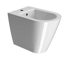 Gsi Kube X Bidet Stojící, 36x55cm, Bílá Extraglaze