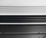 Aqualine Direct Otopné Těleso S Bočním Připojením 600x960mm, černá Mat