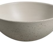 Sapho Minor Betonové Umývátko Na Desku, ø 26cm, Písková Mat