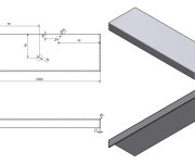 Sapho Tailor Rockstone Deska 250x50 Cm, Provedení Límce R