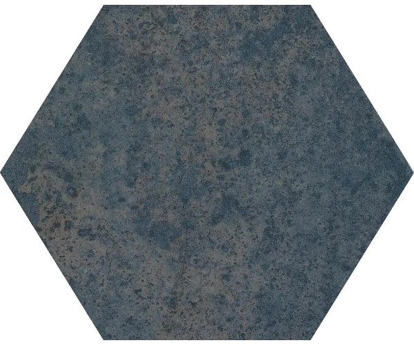 Dlažba jako cihla CIR Italica Terra Blu Esagona 24x27,7 - modrá