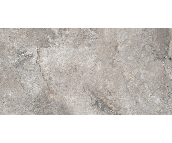 Dlažba jako kámen Ascot Stone Valley Cenere 75x150 Nat. Rett. - šedá