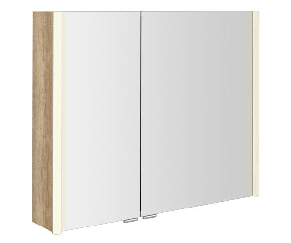 Sapho Alix Galerka S Led Osvětlením 86x70x17,5cm, Dub Alabama