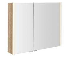 Sapho Alix Galerka S Led Osvětlením 86x70x17,5cm, Dub Alabama