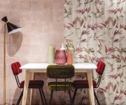 Dlažba jako beton CIR Materia Prima Pink Velvet 20x20 - růžová