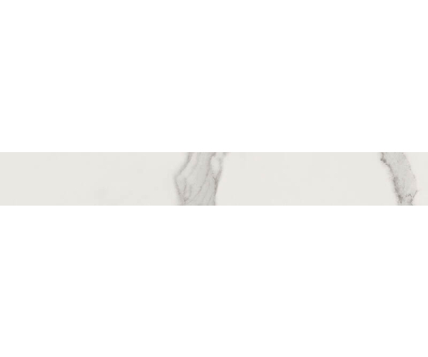 Sokl jako mramor APE Luna Blanca Rod. Pol. 7,5x60 Rett. - bílá