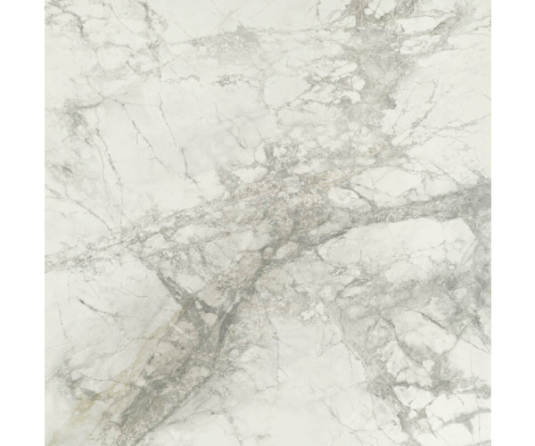 Dlažba jako mramor APE Wabi Sabi Invisible Gold Pol. 120x120 Rett. - bílá