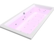 Polysan Colorterapie Rgb Vnitřní Bodové Osvětlení Vany, 8 Led Diod