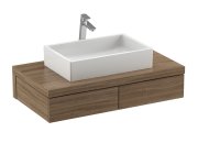 Skříňka pod umyvadlo Formy - SD Formy 100 skříňka pod umyvadlo ořech X000001036