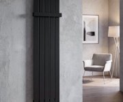 Aqualine Vertigo Otopné Těleso 358x1800mm, černá Mat