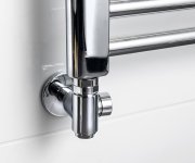 Sapho Corner Combi Simply Připojovací Sada Ventilů Triaxiální, Pravé Provedení, Chrom