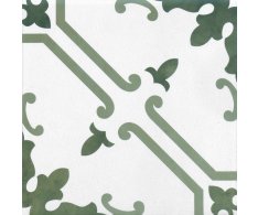 Tonalite Aquarel Decoro Elektra Verde 15x15