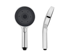 Comelle, 3-polohová Ruční Sprcha, Průměr 130mm, Chrom-černá Mat