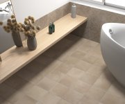Dlažba jako kámen Equipe Ares Taupe 20x20  - béžová