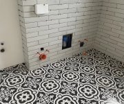 Černobílá retro dlažba Deceram Cementina Black and White 20x20 s ornamenty (skladem)