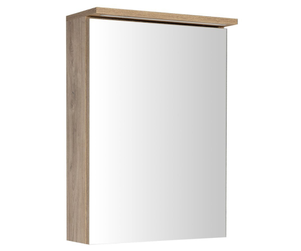 Aqualine Kawa Strip Galerka S Led Osvětlením 50x70x22cm, Dub Emporio