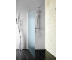 Aqualine Walk-in Zástěna Jednodílná K Instalaci Na Zeď, 1200x1900mm, Sklo Brick