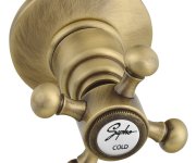 Sapho Antea Podomítková Sprchová Baterie, 2 Výstupy, Bronz