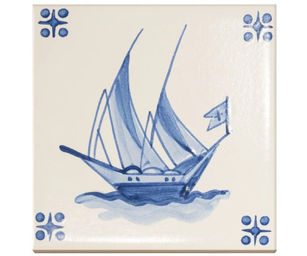 Retro obklad Aleluia Artisan Delft 14x14 - mix dekorů