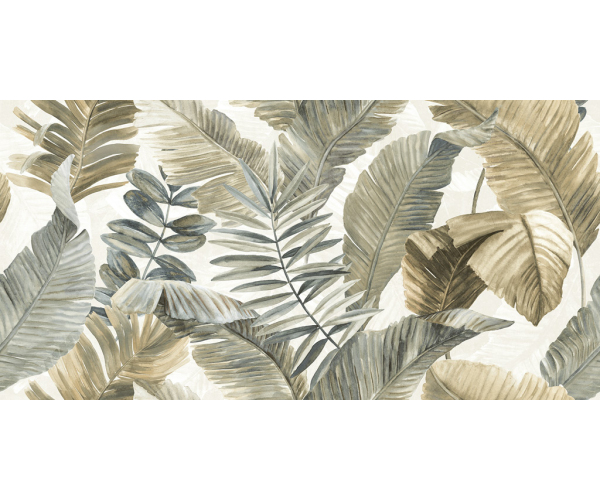 Květinový obklad La Fenice Touch Evo Tropical green 60x120 Matt. Rett.
