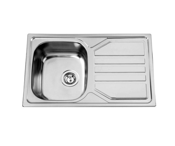 Dřez Okio 800, Matný Povrch, Tloušťka 0,7 Mm, Včetně Sifonu (rd0211110) A 3 1/2"sít