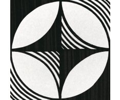 Equipe Caprice Deco Compass B&W 20x20