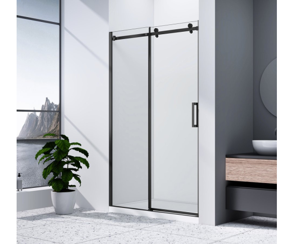 Gelco Dragon Black Sprchové Dveře 1300mm, čiré Sklo
