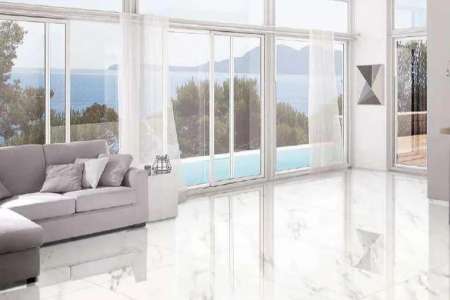 Luxusní bílá dlažba jako mramor Deceram I Marmi Carrara 60x120