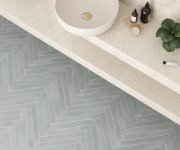 Dlažba jako beton Equipe Corsica Blue Earth 5x40 - modrá