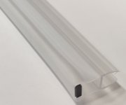Aqualine Magnetické Těsnění Ploché Sklo 6mm, 1900mm