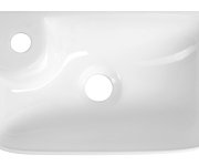 Aqualine Belle Keramické Umývátko 36x22cm, Bílá