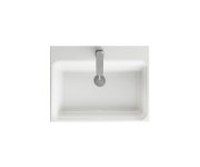 Umyvadlo Comfort - Umyvadlo Comfort 60, s otvorem pro baterii, bez přepadu, bílá XJX01260001