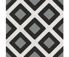 Fioranese Marmorea Intensa Vague Grey DECO 20x20 Matt. Rett.