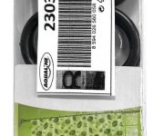 Aqualine Kroužky Na Sprchový Závěs 12 Ks, Plast, černá